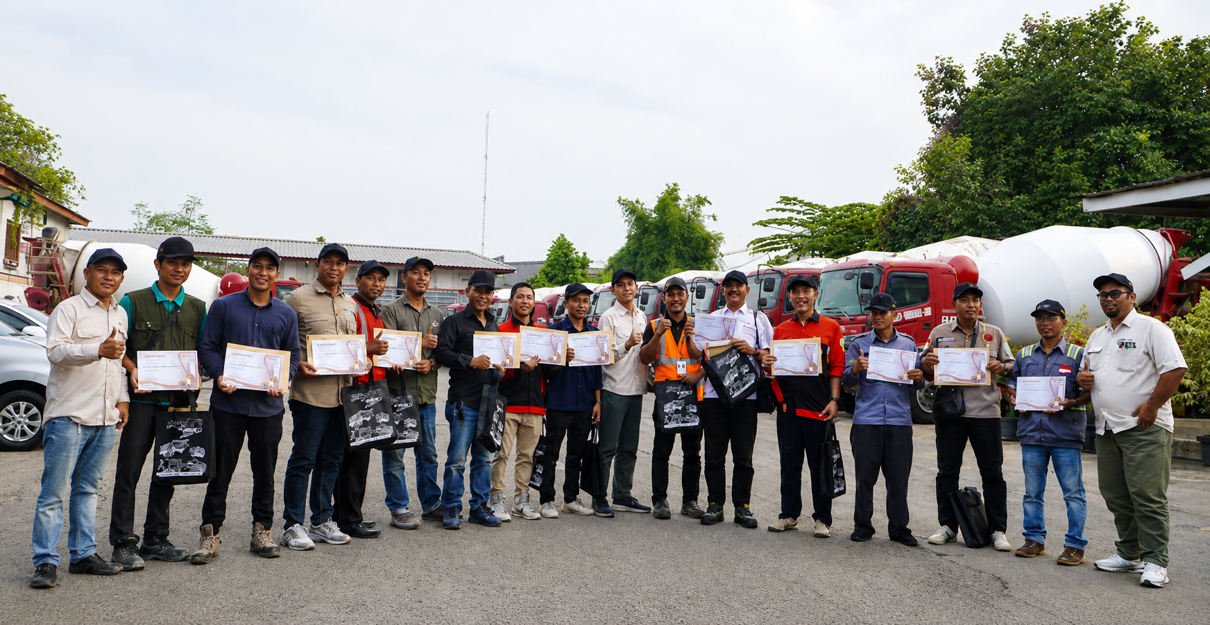 Pelatihan HSE, Field Officer dan Driver